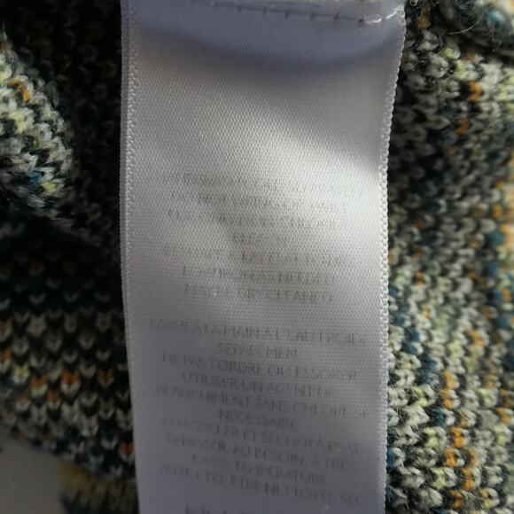 Urban Outfitters Cardigan Sweater Womens Medium Dark Gray Flame Oversized Boho - Picture 9 of 12